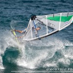 Jay aerial Goya windsurfing, Francisco Goya, Jay Lee, windsurf, hookipa, Makani Classic