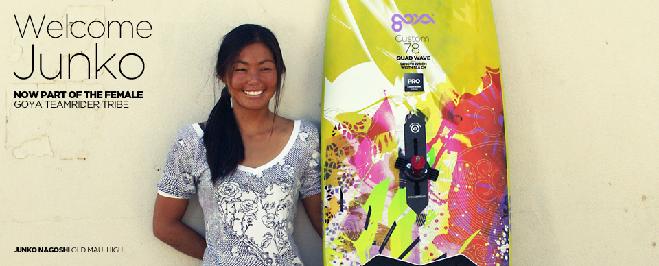 Welcomes Junko Nagoshi