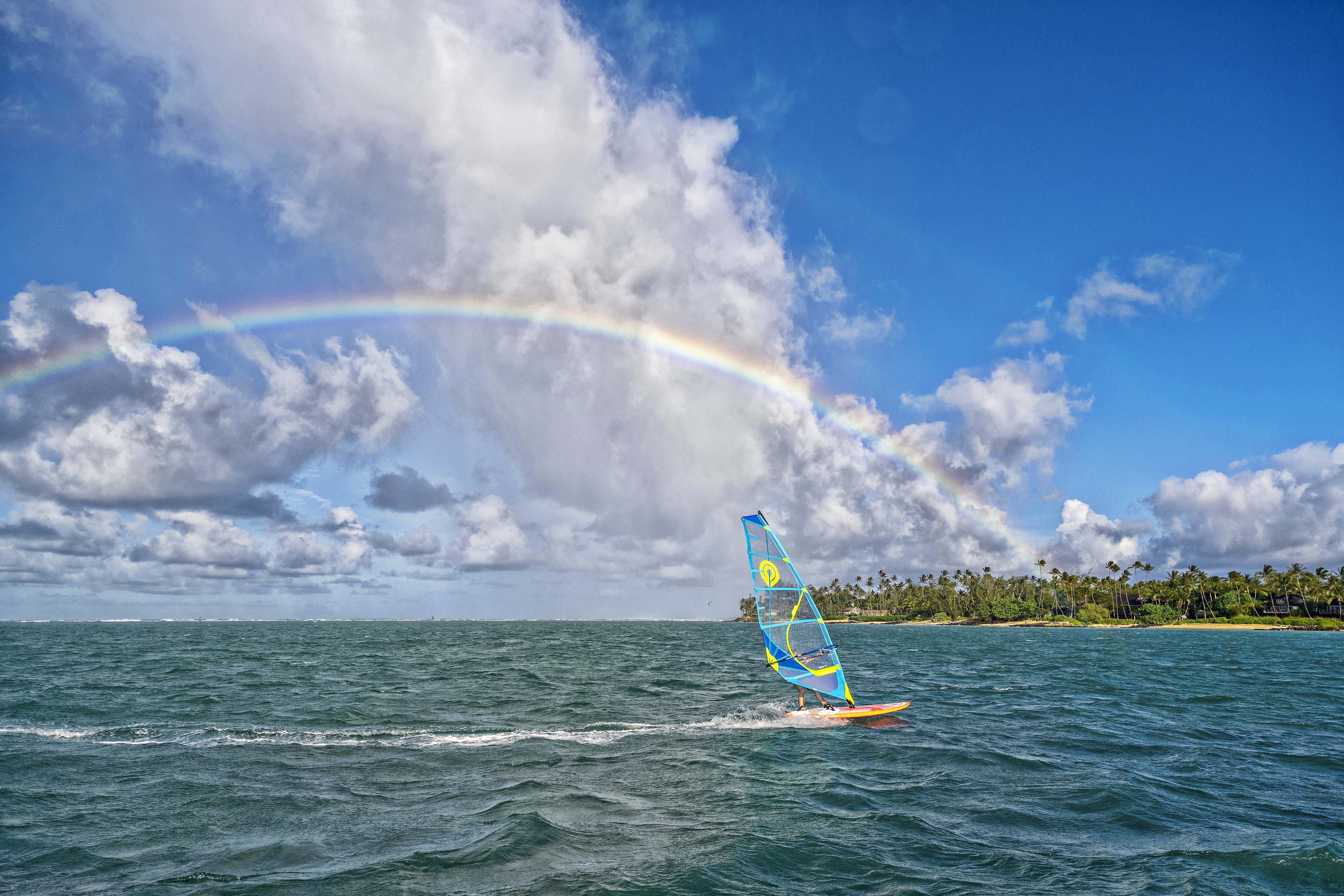 Voile De Windsurf Tahe Wind Sail Beach 2022 - Neuve
